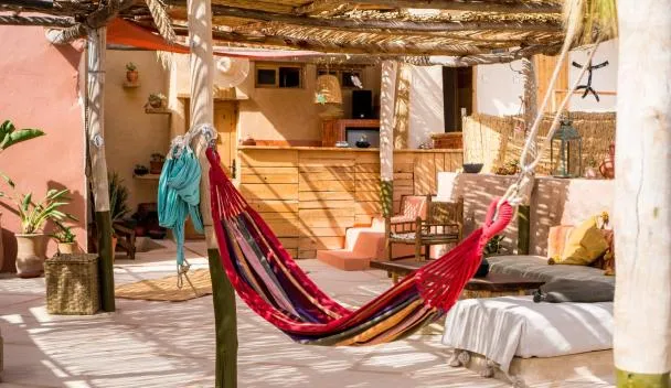 best eco lodges in Imsouane sustainable accommodation solar energy Morocco