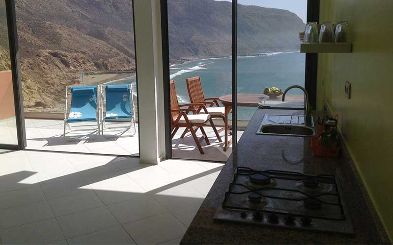 Morocco coastal land plot Atlantic cliff construction