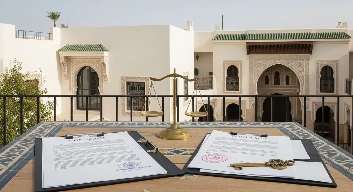 Morocco property legal document signing investment foreign